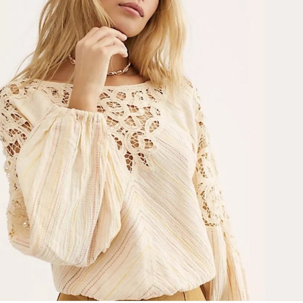 Free People Floating Memories Top